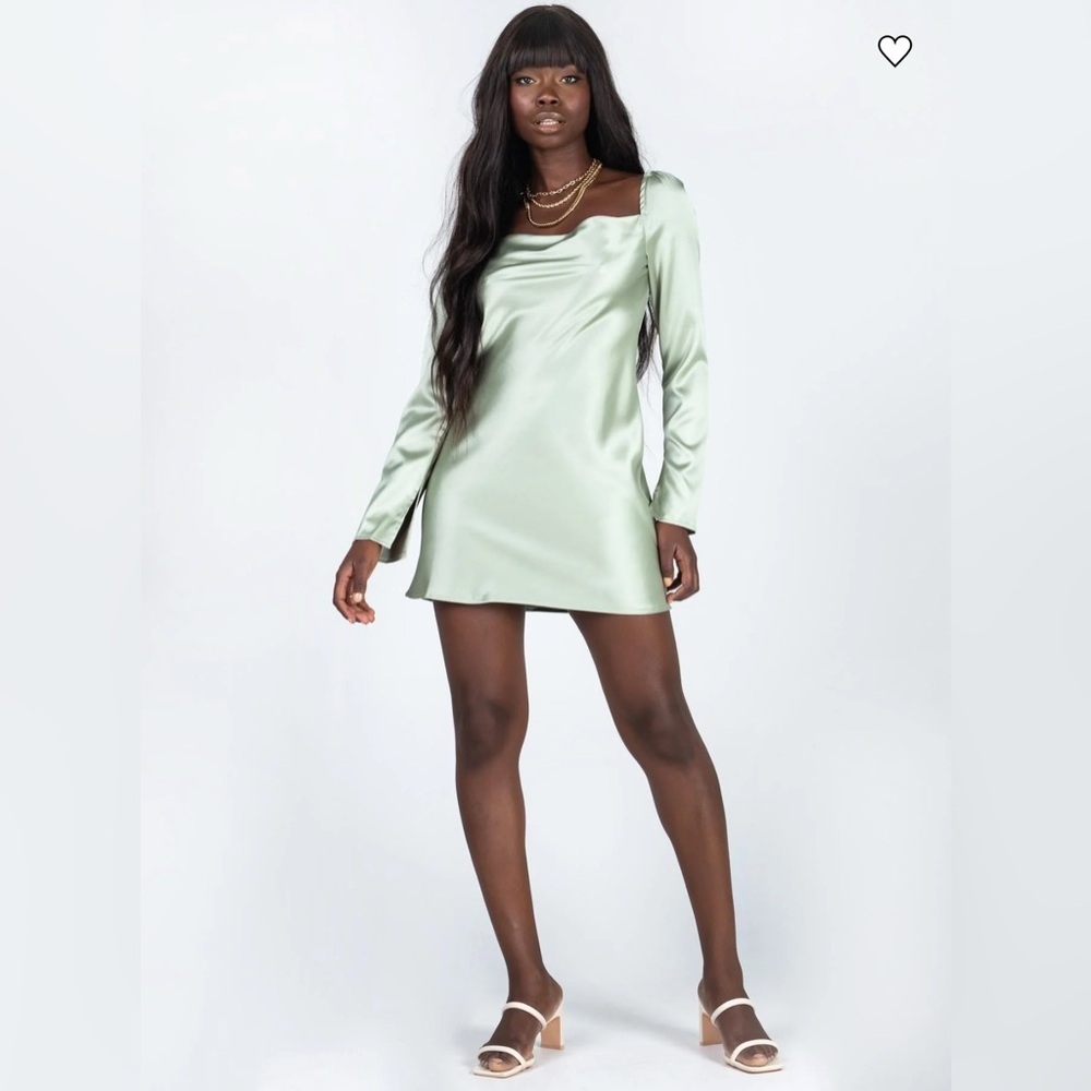 NWT Princess Polly Satin Mini Dress Size 4